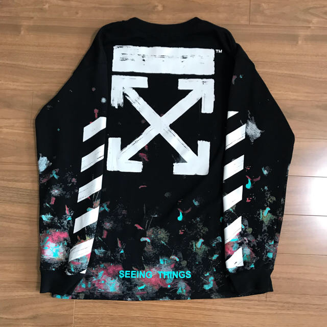 新品SALE】 OFF-WHITE - OFFWHITE トレーナーの通販 by ちょた's shop