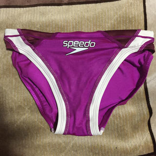 スピード(SPEEDO)のspeedo 競泳パンツＬサイズ 紫(ハンチング/ベレー帽)