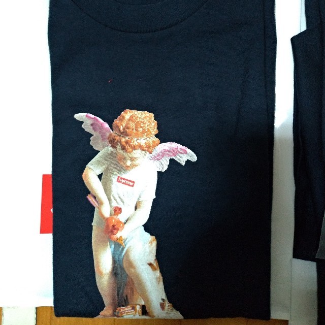 トップスsupreme 19ss cupid tee navy m シュプリーム