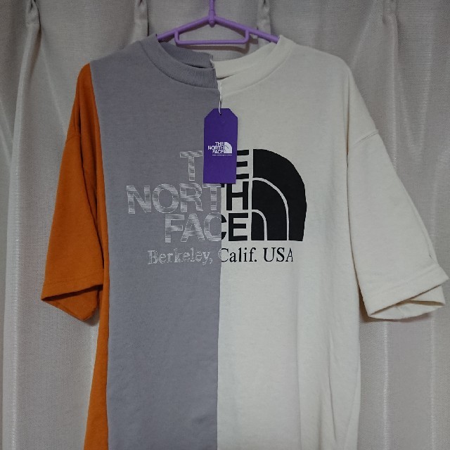 thenorthfaceノースフェイス パープルレーベル アシメトリー Tシャツ NT3916N 完売品