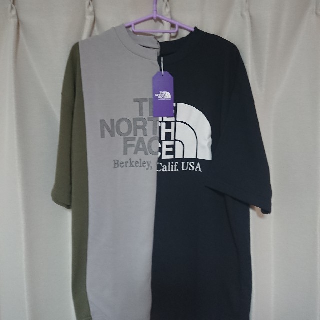 THE NORTH FACE(ザノースフェイス)のノースフェイス パープルレーベル アシメトリー Tシャツ NT3916N NG メンズのトップス(Tシャツ/カットソー(半袖/袖なし))の商品写真