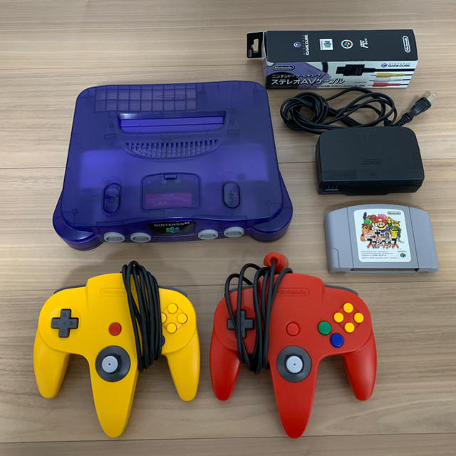 ※限定値下げ中【スマブラセット】Nintendo 64 本体 コントローラー2個