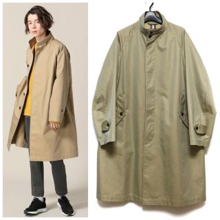 ジムフレックス(GYMPHLEX)の美品 GYMPHLEX 18ss SWING COAT ジムフレックス (ステンカラーコート)