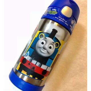 サーモス(THERMOS)のキズあり✳︎トーマスストローマグ 替えストロー二本セット(水筒)