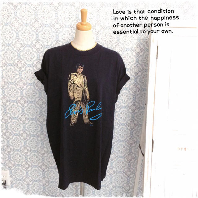 アメリカヴィンテージ♡プレスリーTシャツ レディースのトップス(Tシャツ(半袖/袖なし))の商品写真