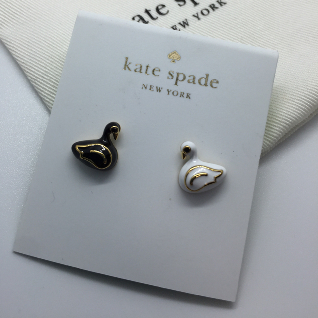 kate spade ケイトスペード  スワン ピアス