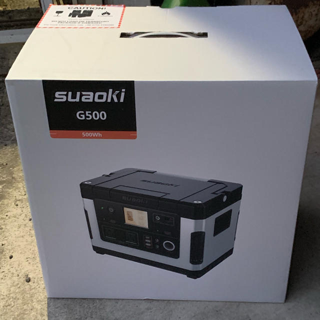 【新品・未使用】SUAOKI G500 ポータブルバッテリー