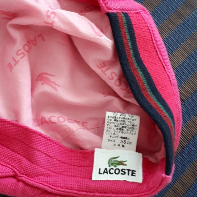 LACOSTE(ラコステ)のLACOSTE キャスケット レディースの帽子(キャスケット)の商品写真