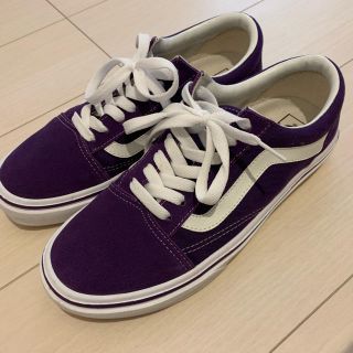 ヴァンズ(VANS)の金曜まで！VANS オルドスクール パープル(スニーカー)