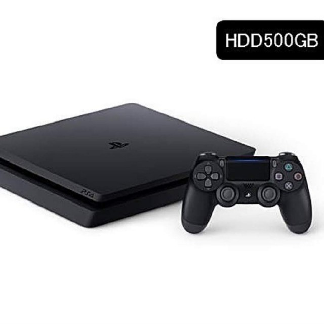 エンタメ/ホビーPlayStation4 500GB ジェットブラック