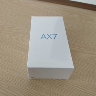 アンドロイド(ANDROID)の新品未開封 OPPO AX7 ブルーとゴールド計2台(スマートフォン本体)