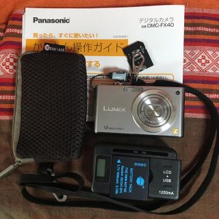 パナソニック(Panasonic)のlumix DMC-FX 40 1200万画素 5倍ズーム 4GBSDカード付き(コンパクトデジタルカメラ)