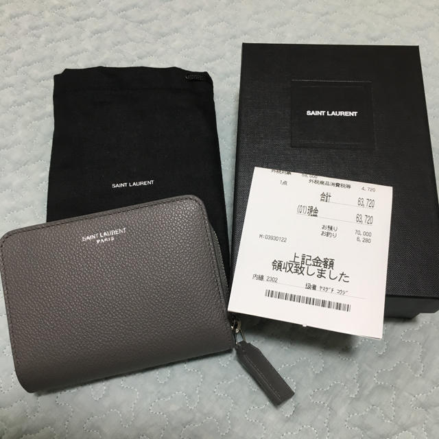 Saint Laurent(サンローラン)の【flowerさん専用】サンローラン YSL 財布 二つ折り 二つ折  レディースのファッション小物(財布)の商品写真