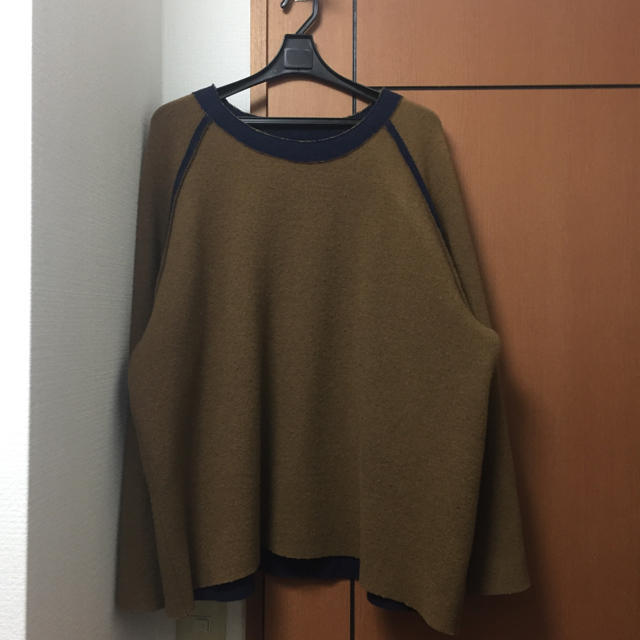 SUNSEA 13AW W-FACE PULLOVER KNIT 3