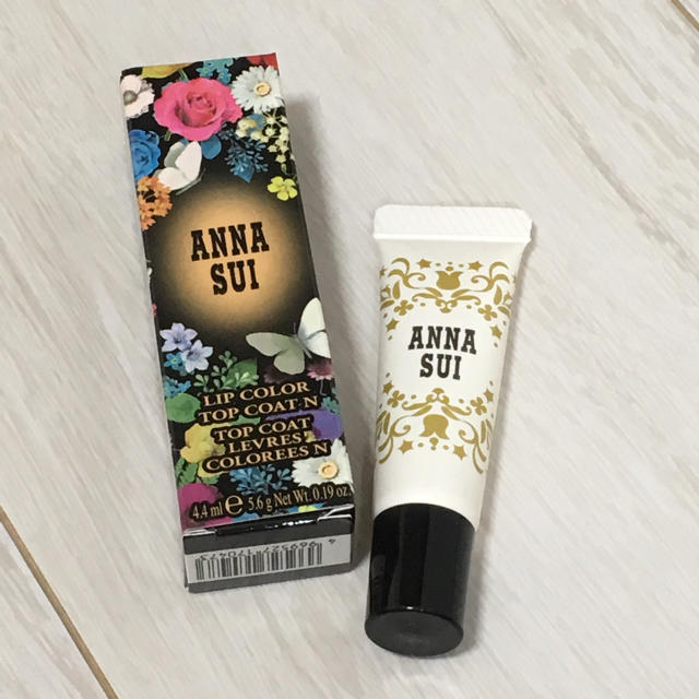 ANNA SUI(アナスイ)のびーんず様専用！アナ スイ リップ カラー トップ コート  新品未使用！ コスメ/美容のベースメイク/化粧品(リップグロス)の商品写真