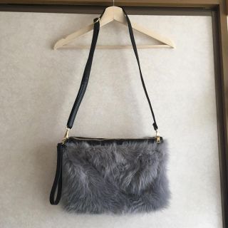 セシルマクビー(CECIL McBEE)のファーバッグ(ショルダーバッグ)