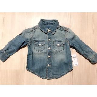 ギャップ(GAP)の gap デニムシャツ 80cm(シャツ/カットソー)