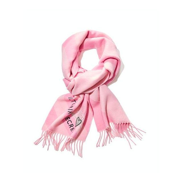 Victoria's Secret Winter Angel Pink スカーフVictoria