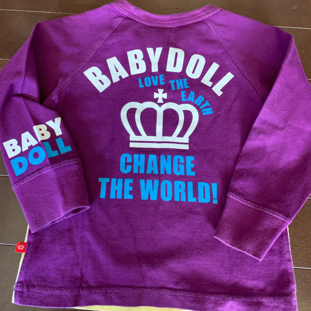 BABYDOLL(ベビードール)の男の子 長袖シャツ キッズ/ベビー/マタニティのキッズ服男の子用(90cm~)(Tシャツ/カットソー)の商品写真