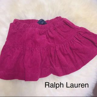 ラルフローレン(Ralph Lauren)のラルフローレン ピンクスカート 90センチ(スカート)