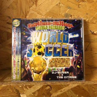 洋楽SOCCER CD & DVD 2枚組(MixCD+DVD) ★World (ポップス/ロック(洋楽))