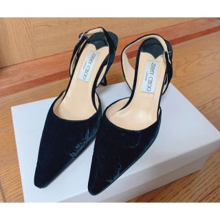 ジミーチュウ(JIMMY CHOO)のジミーチュウ  ベルベット素材ピンヒール(ハイヒール/パンプス)