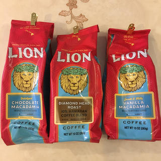 ライオン(LION)のゆうにゃん様専用‼️ライオンコーヒー バニラマカダミア ダイアモンドヘッド 珈琲(コーヒー)