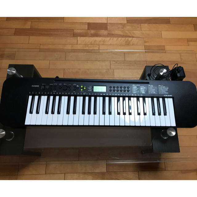 CASIO(カシオ)のCASIO 49鍵盤 電子キーボード ベーシック CTK-240 楽器の鍵盤楽器(キーボード/シンセサイザー)の商品写真