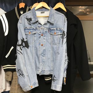 【ごりちん様専用】vetementsトライバルデニムジャケット(Gジャン/デニムジャケット)