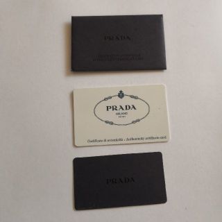 プラダ(PRADA)のPRADA(プラダ)MV515ギャランティカード(その他)