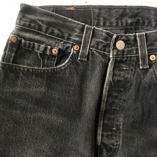 リーバイス(Levi's)のリーバイス501 ブラックデニム レディースジーンズ(デニム/ジーンズ)