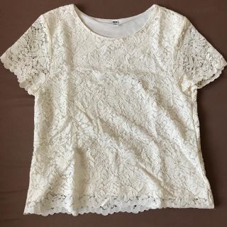 ユニクロ(UNIQLO)のみ様専用※ 送料込★ユニクロ レースT 半袖(Tシャツ(半袖/袖なし))