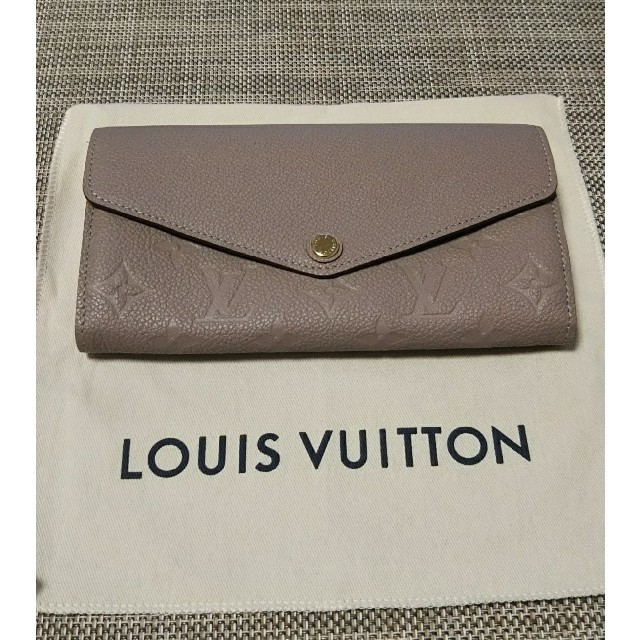 LOUIS VUITTON - 本物新品ポルトフォイユサラ長財布ベージュの通販 by