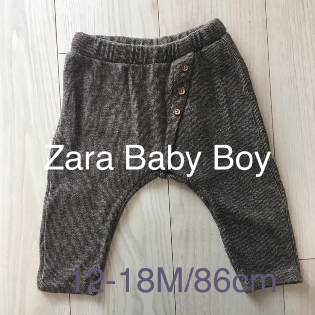 ZARA(ザラ)のzara 子供服 パンツ 2枚セット 80cm/86cm キッズ/ベビー/マタニティのベビー服(~85cm)(パンツ)の商品写真