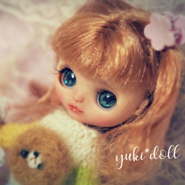 ❁❀yuki*doll✿✾ カスタムプチブライス ハンドメイドのぬいぐるみ/人形(人形)の商品写真