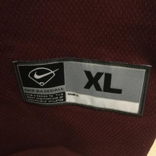 NIKE - ナイキ/アンダーシャツ/半袖/エンジ/XLサイズ/新品の通販 by