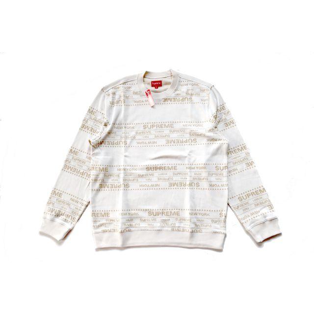 Supreme Metallic Jacquard Crewneck