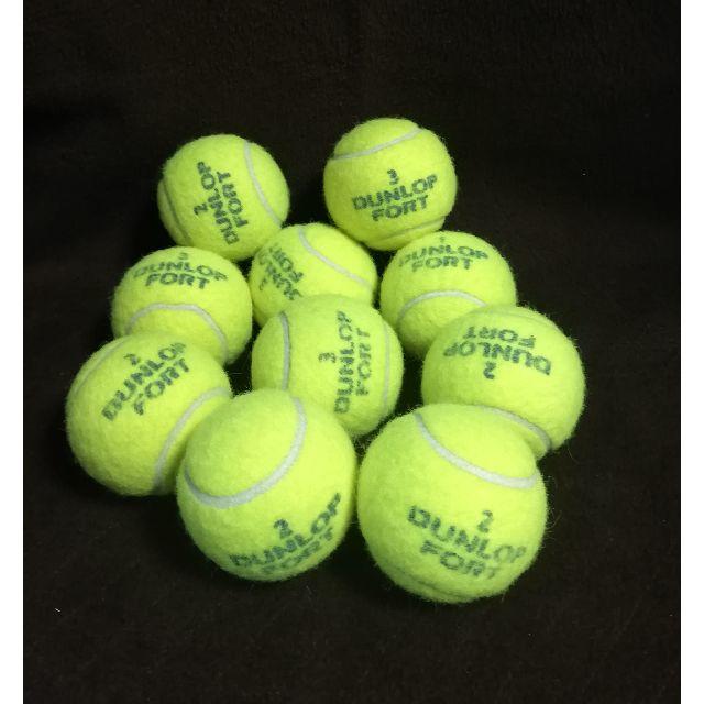 DUNLOP(ダンロップ)のダンロップ　テニスボール 10個 スポーツ/アウトドアのテニス(ボール)の商品写真
