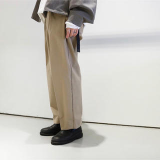 YOKE 19SS 1TUCK WIDE TROUSERS