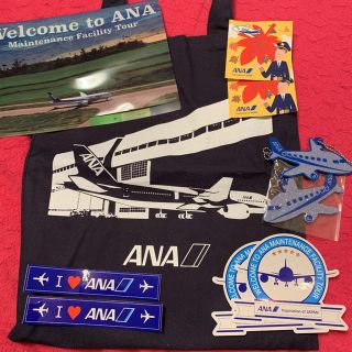 エーエヌエー(ゼンニッポンクウユ)(ANA(全日本空輸))のANA 工場見学 セット(ノベルティグッズ)