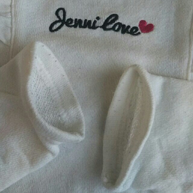 JENNI(ジェニィ)のJENNI love 肩フリルカットソー(130㎝) キッズ/ベビー/マタニティのキッズ服女の子用(90cm~)(Tシャツ/カットソー)の商品写真