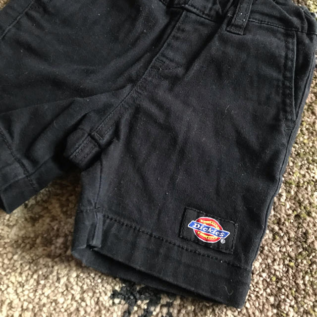 Dickies(ディッキーズ)のDickies ブラックパンツ キッズ/ベビー/マタニティのベビー服(~85cm)(パンツ)の商品写真