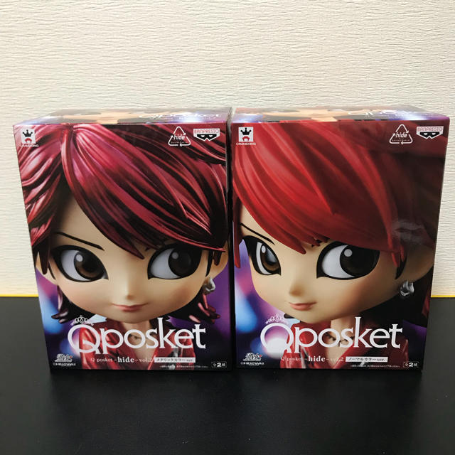 Qposket hide 2種セット フィギュア ノーマル メタリック - ミュージシャン