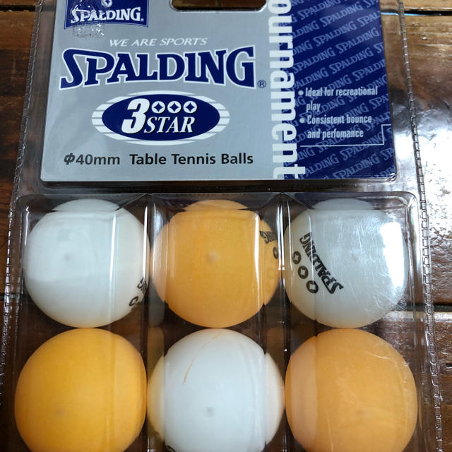 SPALDING(スポルディング)のピンポン玉 スポーツ/アウトドアのスポーツ/アウトドア その他(卓球)の商品写真