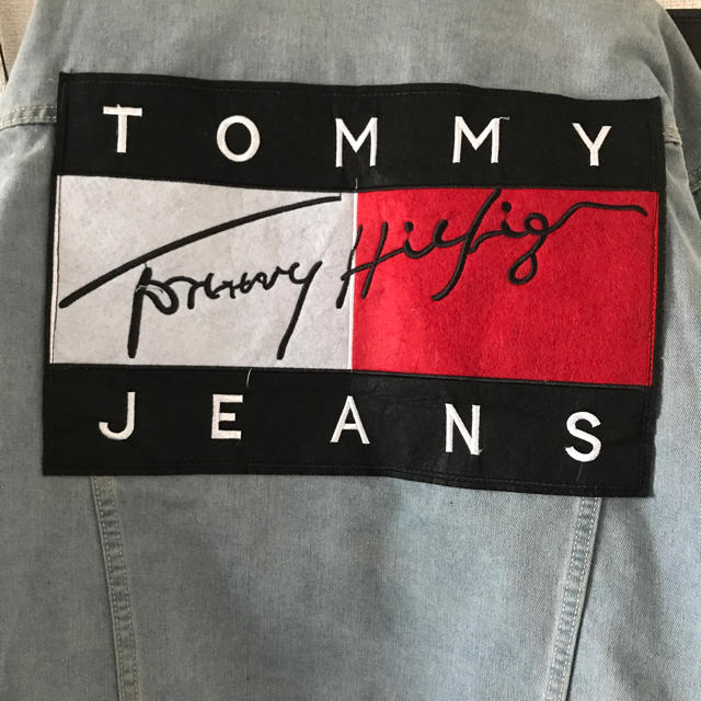 TOMMY HILFIGER(トミーヒルフィガー)のTOMMY HILFIGER デニムジャケット メンズのジャケット/アウター(Gジャン/デニムジャケット)の商品写真