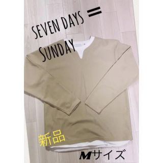 セブンデイズサンデイ(SEVENDAYS=SUNDAY)のメンズ(Tシャツ/カットソー(七分/長袖))