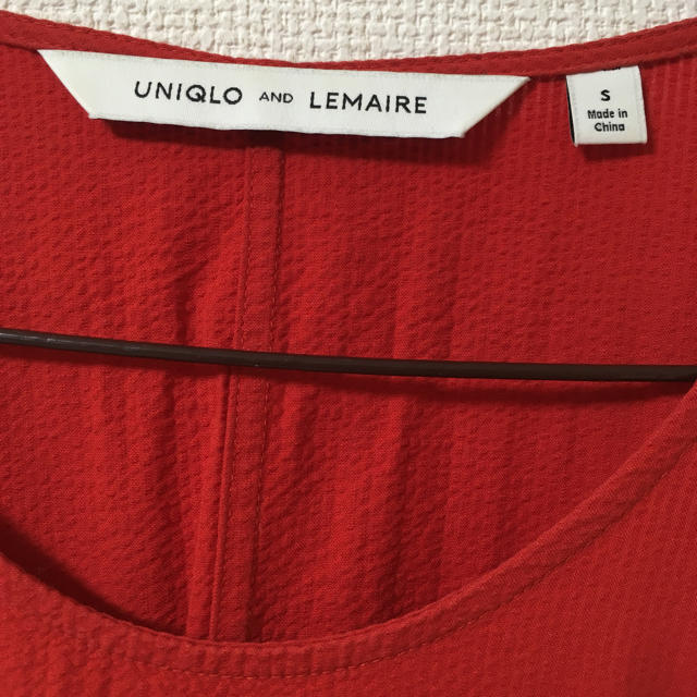 UNIQLO(ユニクロ)のUNIQLO AND LEMAIRE シアサッカーワンピース レディースのワンピース(ひざ丈ワンピース)の商品写真