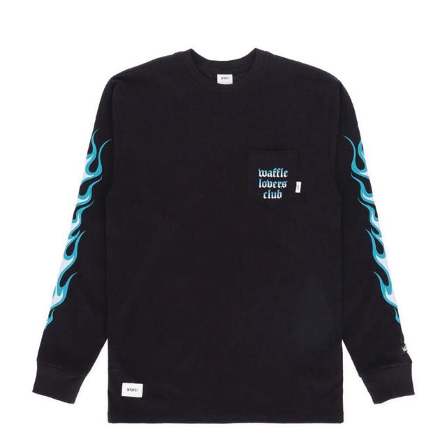 定価以下 VANS VAULT×WTAPS blue Flame TEE 黒 L