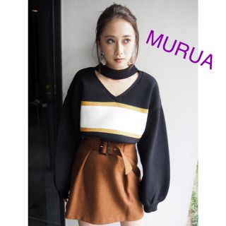 ムルーア(MURUA)のMURUA★バストラインニット新品(その他)