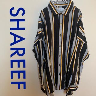 SHAREEF ストライプシャツ